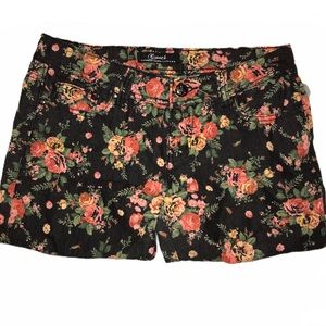 Crunch Floral Denim Capri - Sz 5